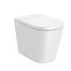 Roca Inspira Round álló WC csésze 56x37 vario kifolyással Rimless fehér A347526000