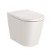 Roca Inspira Round álló WC csésze 56x37 vario kifolyással Rimless bézs A347526650