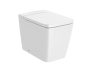 Roca Inspira Square álló WC csésze 56x37 vario kifolyással Rimless fehér A347537000