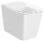 Roca Inspira Square álló WC csésze 56x37 vario kifolyással Rimless fehér A347537000