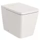 Roca Inspira Square álló WC csésze 56x37 vario kifolyással Rimless bézs A347537650