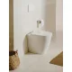 Roca Ona falra tolható álló WC csésze 36x53 cm vario kifolyóval, Rimless, matt fehér A347687620