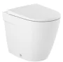 Roca Ona falra tolható álló WC csésze 36x53 cm vario kifolyóval, Rimless, matt fehér A347687620