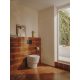 Roca Tura álló Rimless kerámia WC csésze 36x50 cm, vario kifolyással, SupraGlaze bevonattal, fehér A347697S00