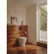 Roca Tura álló Rimless kerámia WC csésze 36x50 cm, vario kifolyással, SupraGlaze bevonattal, fehér A347697S00