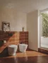 Roca Tura álló Rimless kerámia WC csésze 36x50 cm, vario kifolyással, SupraGlaze bevonattal, fehér A347697S00