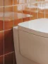 Roca Tura álló Rimless kerámia WC csésze 36x50 cm, vario kifolyással, SupraGlaze bevonattal, fehér A347697S00