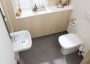 Roca Debba Square álló WC csésze, vario kifolyású A347996000