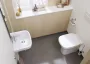 Roca Debba Square álló WC csésze, vario kifolyású A347996000