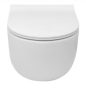 Roca Meridian Compact Rimless fali WC csésze, Soft Close ülőkével A34H242000