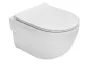 Roca Meridian Compact Rimless fali WC csésze, Soft Close ülőkével A34H242000