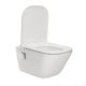 Roca The Gap fali WC csésze, Slim SoftClose WC ülőkével, Csomagban A34H47A000 (PACK)