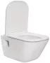 Roca The Gap fali WC csésze, Slim SoftClose WC ülőkével, Csomagban A34H47A000 (PACK)