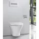 Roca Nexo Rimless fali WC csésze 36x53 cm, Soft Close vékony ülőkével, fehér A34H64L000