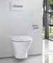 Roca Nexo Rimless fali WC csésze 36x53 cm, Soft Close vékony ülőkével, fehér A34H64L000