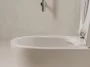 Roca Ona perem nélküli fali WC csésze 36x53 cm, Soft-Close ülőkével, fehér A34H688000