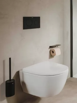 Roca Ona Kompakt perem nélküli fali WC csésze 36x48 cm, Soft-Close ülőkével, fehér A34H689000