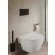 Roca Ona Kompakt perem nélküli fali WC csésze 36x48 cm, Soft-Close ülőkével, fehér A34H689000