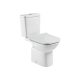 Roca Debba Square hátsó kifolyású Monoblokk WC csésze Rimless, tartállyal és Soft Close ülőkével A34P9D0000