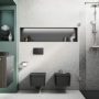 EGYEDI ÁR Roca Inspira Square fali bidé, Onyx A357535640