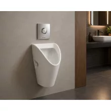   Roca Chic komplett függő piszoár szett Schell öblítőrendszerrel és szerelőkerettel