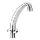 Roca Instant perembe építhető kádkifolyó 160 mm, króm A505327000