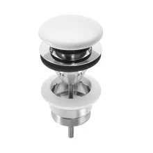   Roca Aqua Univerzális Click-Clack leeresztőszelep, kerámia burkolatú mosdókagylókhoz, fehér A505401100