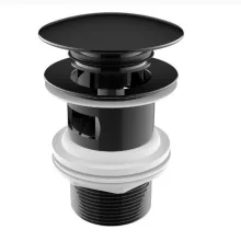   Roca Aqua univerzális click-clack leeresztőszelep 65 mm, titán fekete A5054015CN