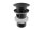Roca Aqua univerzális click-clack leeresztőszelep 65 mm, matt fekete A5054015NB