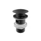 Roca Aqua univerzális click-clack leeresztőszelep 65 mm, matt fekete A5054015NB