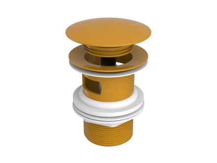Roca Aqua univerzális click-clack leeresztőszelep 65 mm, mézsárga A5054015P1