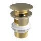 Roca Aqua univerzális click-clack leeresztőszelep 65 mm, szálcsiszolt sárgaréz A5054015VA