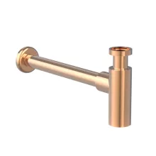 Roca Aqua mosdó szifon oldalnézet rose gold kivitelben