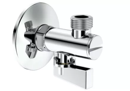 Roca Aqua sarokszelep 1/2 - 3/8 szűrővel, króm A525168200