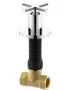Roca Aqua szelep 1/2 - 1/2, króm A525168400