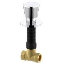   Roca Aqua Round falsík alatti kerámia szelep 1/2 - 1/2, króm A525168500