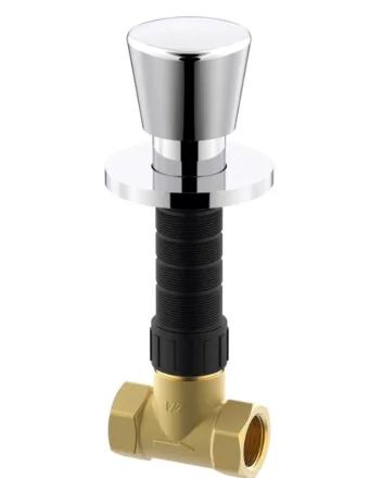 Roca Aqua Round falsík alatti kerámia szelep 1/2 - 1/2, króm A525168500