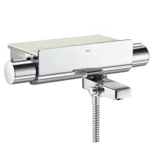   Roca T-2000 termosztátos kádtöltő csaptelep polccal, króm A5A1288C00