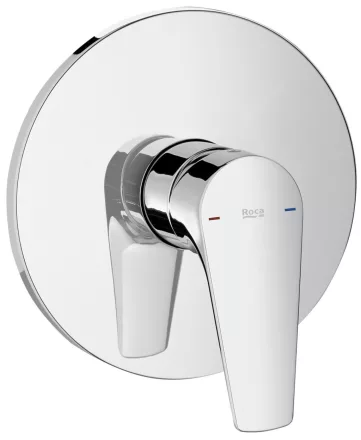 Roca Atlas falba építhető zuhany keverőcsap króm A5A2290C00