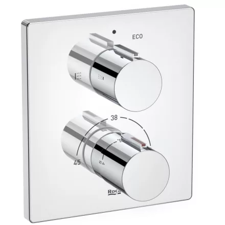 Roca T-2000 falsík alati termosztátos zuhanycsaptelep, króm A5A2C88C00