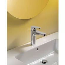   Roca Atlas Mezzo egykaros keverőcsaptelep EverShine bevonattal, Cold Start, króm A5A3990C00