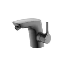   Roca Insignia bidé csaptelep, Everlux® bevonattal, szálcsiszolt titán fekete A5A6A3ANM0