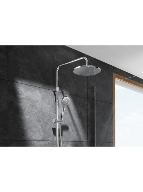 Roca Even-T Round Teleszkópos zuhanyrendszer termosztátos cs