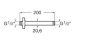 Roca Raindream mennyezeti zuhanykar 200 mm Everlux® bevonattal, matt fekete A5B0550NB0