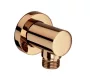 Roca Aqua Round fali  zuhanycsatlakozó 1/2 Everlux bevonattal Rose Arany A5B1450RG0