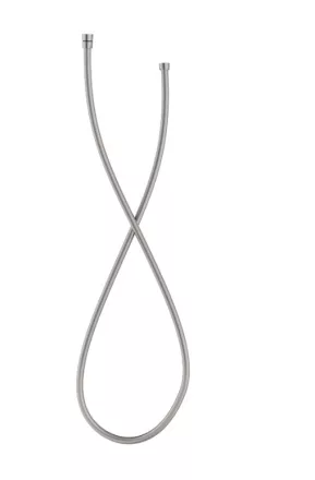 Roca Neo-Flex zuhanycső 150 cm hosszúságban, rozsdamentes acél felülettel használat közben