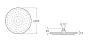 Roca RainSense kerek fejzuhany 254x254 mm fejzuhany, króm A5B2250C00