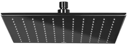 Roca Rainsense Négyzet alakú zuhanyfej 300x300, tartós Everlux bevonattal, titán fekete A5B4050CN0