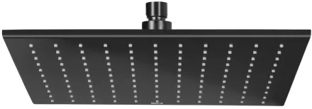Roca Rainsense Négyzet alakú zuhanyfej 300x300, tartós Everlux bevonattal, szálcsiszolt titán fekete A5B4050NM0