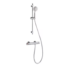   Roca T-500 Pack Termosztatikus zuhanycsaptelep Stella zuhanykészlet, króm A5D0418C00